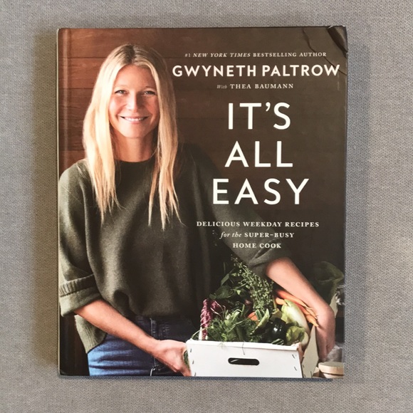 It’s all Easy hardcover cookbook by Gwyneth Paltrow - Picture 1 of 5